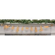 Natural Wood Nativity Garland