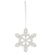 Sparkle Snowflake Ornament - 3.5"  (4 Count Assortment)