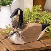 Distressed Primitive Wooden Canada Goose