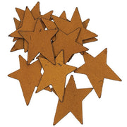 Rusty Tin Stars - 1-1/2" (12 Pack)