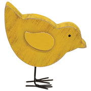 Distressed Wooden Chunky Chick Sitter  (2 Count Assortment)