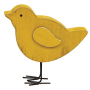 Distressed Wooden Chunky Chick Sitter  (2 Count Assortment)