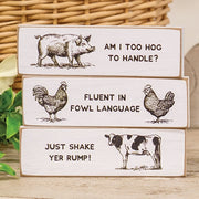 Too Hog To Handle Thin Mini Block  (3 Count Assortment)