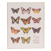 The Littlest Things Wooden Butterflies Sign