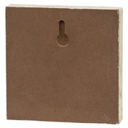 Backyard Garden Floral Square Block  (2 Count Assortment)