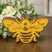 Laser Cut Layered Wooden Bee Sitter