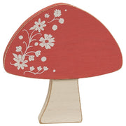 Spring Floral Chunky Mushroom Sitters (Set of 3)