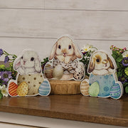 Chunky Hatching Baby Easter Bunny Sitter  (3 Count Assortment)