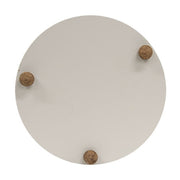 Vintage White Peony Round Riser