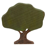 Carved Wood Oak Tree Sitter