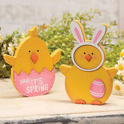 Chick in Bunny Hat Easter Egg Sitter