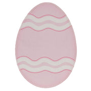 Glittered Pink Easter Egg Planter Stake Topper