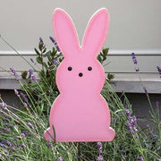 Pink Bunny Planter Stake Topper - 12.75"H