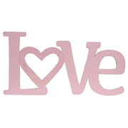 Love Glittered Heart Wall Hanger