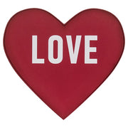 Love Red Heart Planter Stake Topper