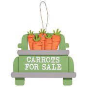 Happy Easter Wooden Pickup Truck Hanger  (3 Count Assortment)