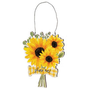 Hello Sunshine Sunflower Ornament  (3 Count Assortment)