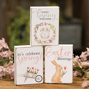 Easter Blessings Mini Rectangle Block  (3 Count Assortment)