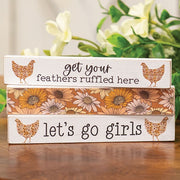 Let's Go Girls Floral Chicken Mini Stick  (3 Count Assortment)