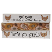Let's Go Girls Floral Chicken Mini Stick  (3 Count Assortment)