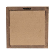 Welcome Queen Floral Chicken Framed Sign  (2 Count Assortment)