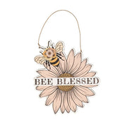 Blessed Bee Flower Ornaments (Set of 3)