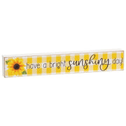 Sunflower Gingham Mini Stick  (2 Count Assortment)
