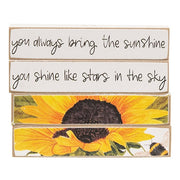Like Stars in the Sky Floral Tiny Mini Sticks (Set of 4)