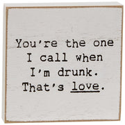 Doing Life Mini Square Block  (3 Count Assortment)