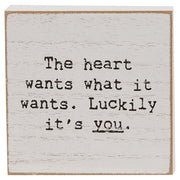 Doing Life Mini Square Block  (3 Count Assortment)