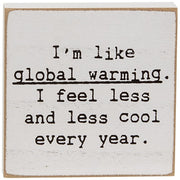 Love Your Bad Days Mini Square Block  (3 Count Assortment)