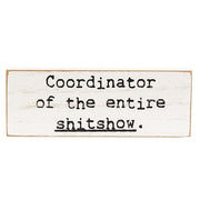 My Way Through Life Thin Rectangle Block  (3 Count Assortment)