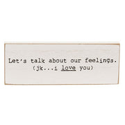 Grateful For Your Crazy Thin Rectangle Block  (3 Count Assortment)