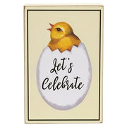 Hatching Spring Words Box Sign  (2 Count Assortment)