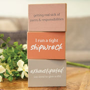 Tight Shipwreck Rectangle Block  (3 Count Assortment)