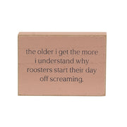 We Meet Again Rectangle Block  (3 Count Assortment)