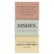 We Meet Again Rectangle Block  (3 Count Assortment)