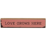 Love Grows Here Mini Stick  (3 Count Assortment)