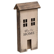 Home Sentiment Primitive Wooden House Sitter  (3 Count Assortment)