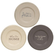 Home Blessings Farmhouse Colors Plate  (3 Count Assortment)