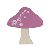 Floral Mushroom Magnets (Set of 4)