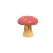 White Dotted Coral Wood Mushrooms (Set of 2)