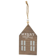 Joyful - Merry - Home Primitive House Ornaments (Set of 3)