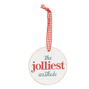 Half-Assed Jingler Round Ornament with Ribbon  (3 Count Assortment)