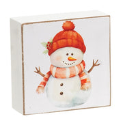 Snow One Like You 2" Square Block  (4 Count Assortment)