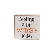 Pumpkin Everything 2" Square Block  (4 Count Assortment)