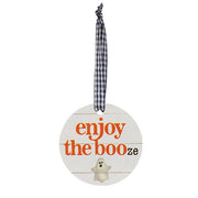 Enjoy the Booze Halloween Wine Tag  (4 Count Assortment)