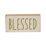 Fall Words Mini Block  (3 Count Assortment)