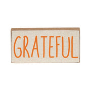 Fall Words Mini Block  (3 Count Assortment)