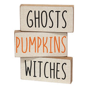 Halloween Words Mini Block  (3 Count Assortment)